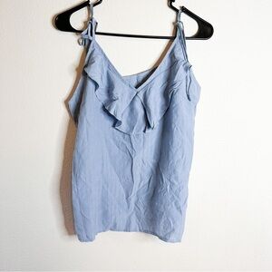 Shein Light Blue Flutter Tank SZ- L